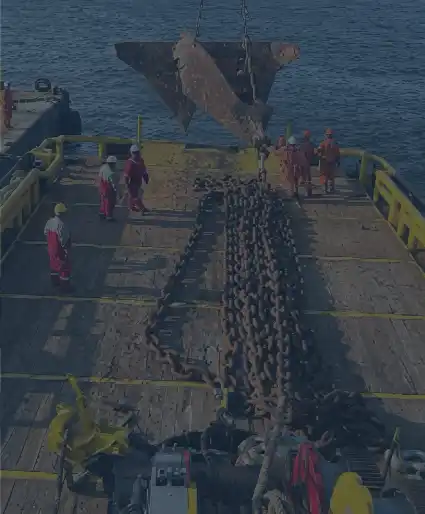 Sistemas completos de fundeio para unidades offshore